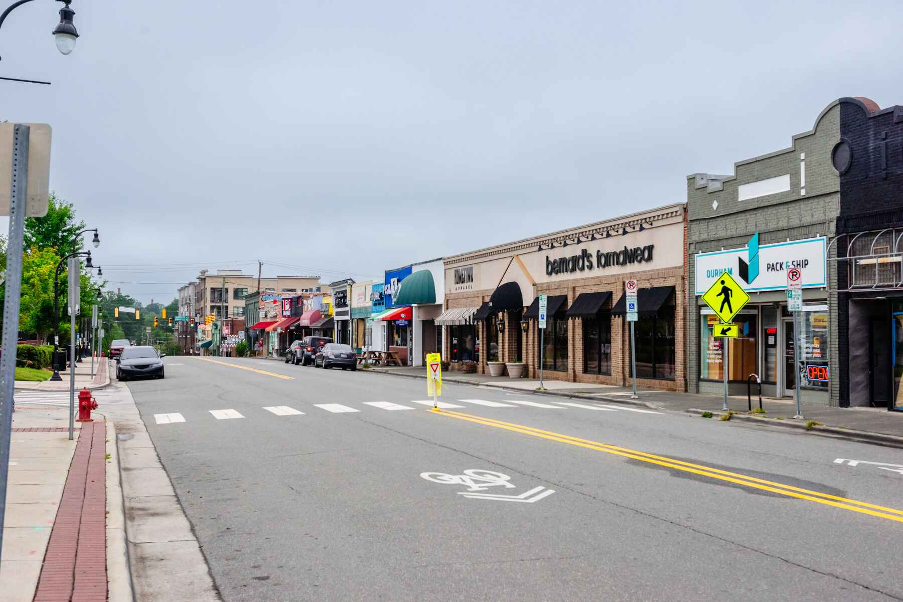 The neighborhood is centered around the iconic Ninth Street corridor, which serves as both a cultural and commercial anchor for the area. Ninth Street features an eclectic mix of local businesses, including independent coffee shops, bookstores, yoga studios, bars, and restaurants that cater to a wide range of tastes and budgets, making it a go-to spot for residents and visitors alike. The presence of Duke University has also shaped the area’s identity, adding a youthful energy and intellectual vibe while contributing to the preservation of historic homes and green spaces.
