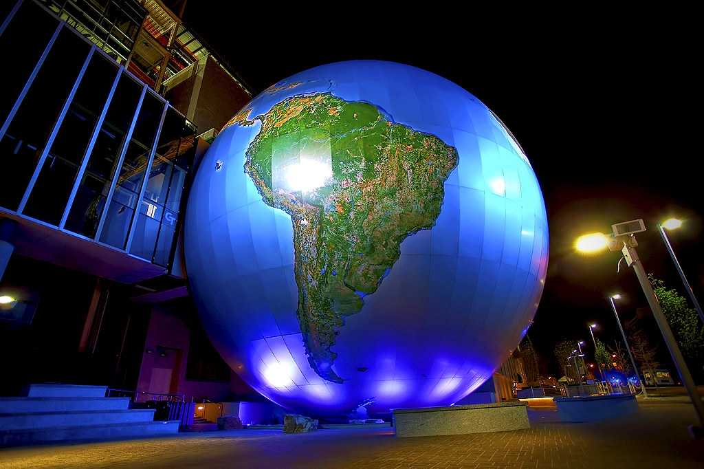 earth globe.